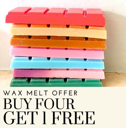 Buy 4 Get 1 Free Wax Melts