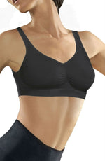 Control Body 110621 Medium Compression Push Up Bra Nero Black