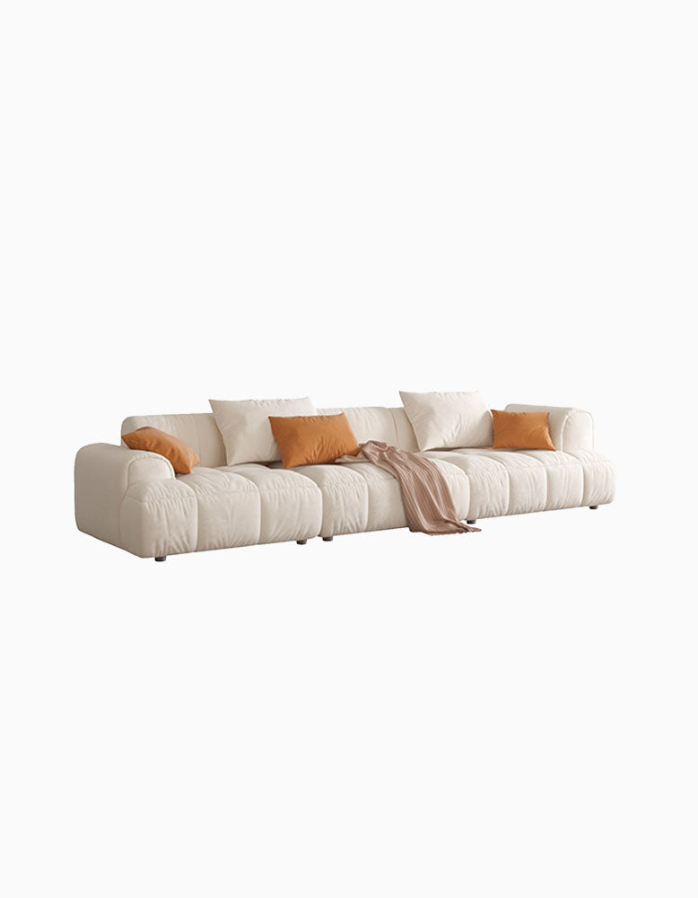 Newbury Modern Three Seater Sofa, Velvet