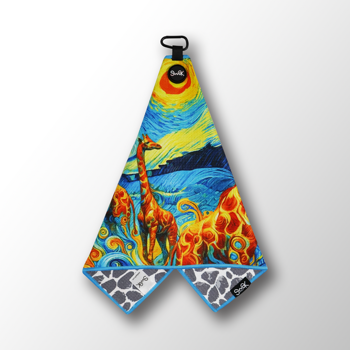 Giraffe Golf Towel