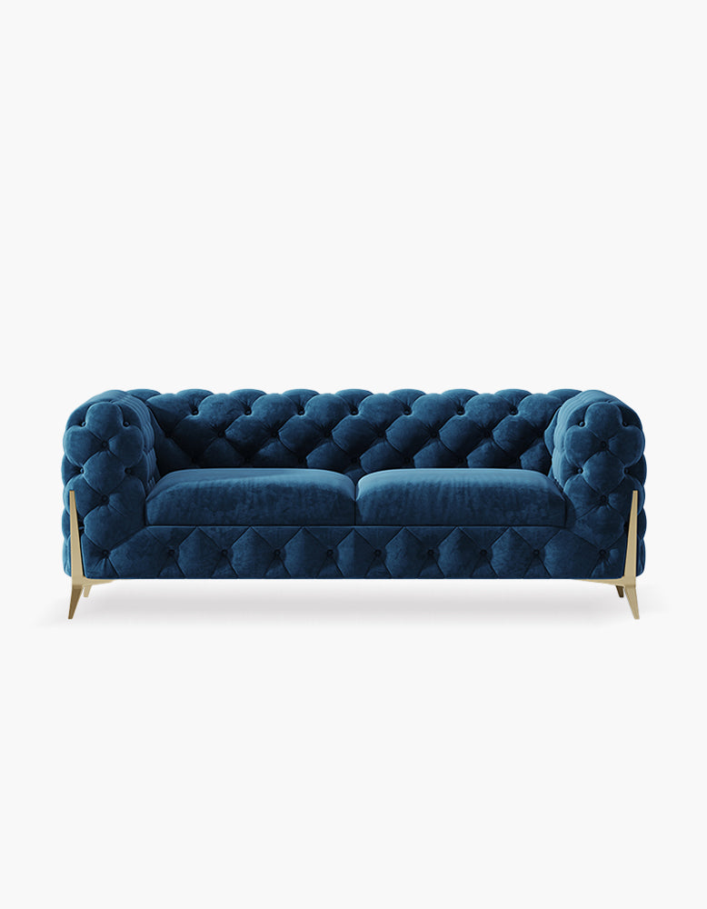 Aaron Two Seater Sofa Velvet