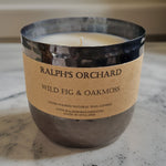 Ralph's Orchard 2-Wick Dimpled Black Candles - 16 Fragrances