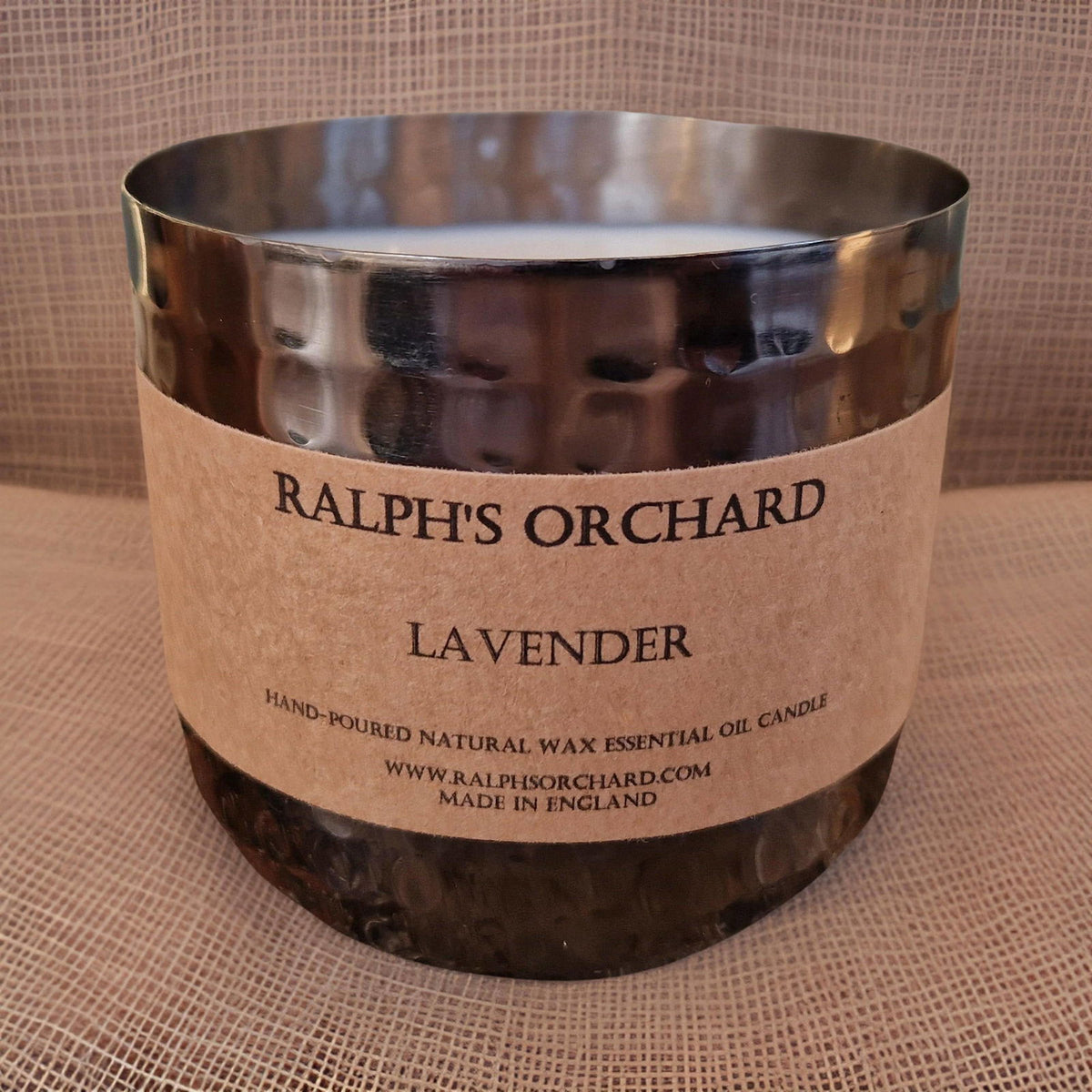 Ralph's Orchard 2-Wick Dimpled Black Candles - 16 Fragrances