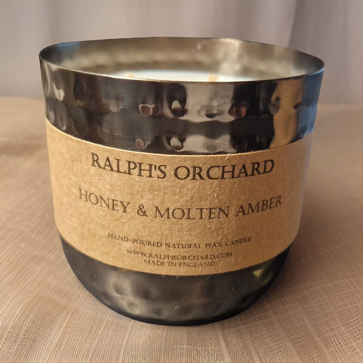 Ralph's Orchard 2-Wick Dimpled Black Candles - 16 Fragrances