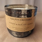 Ralph's Orchard 2-Wick Dimpled Black Candles - 16 Fragrances