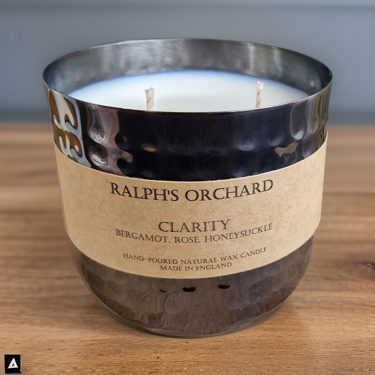 Ralph's Orchard 2-Wick Dimpled Black Candles - 16 Fragrances