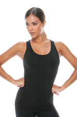 Control Body 212184 Sporty Tank Top With Bra Nero Black