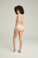 Nudea The Sheer Deco Hipster Brief Blush Pink