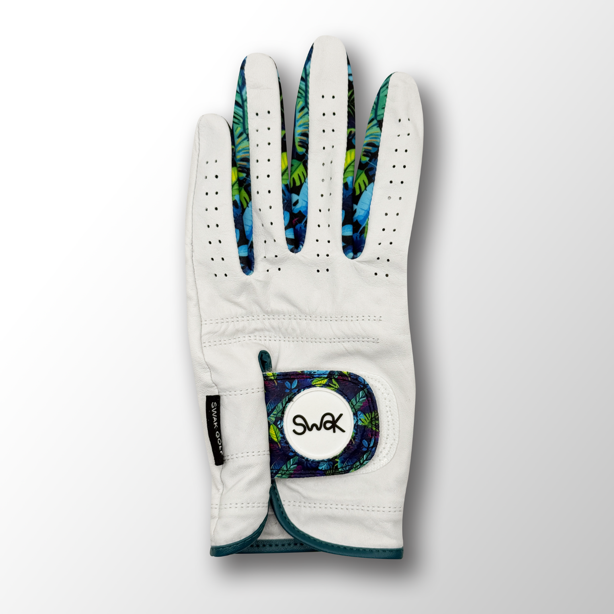 Green Leaves Golf Glove