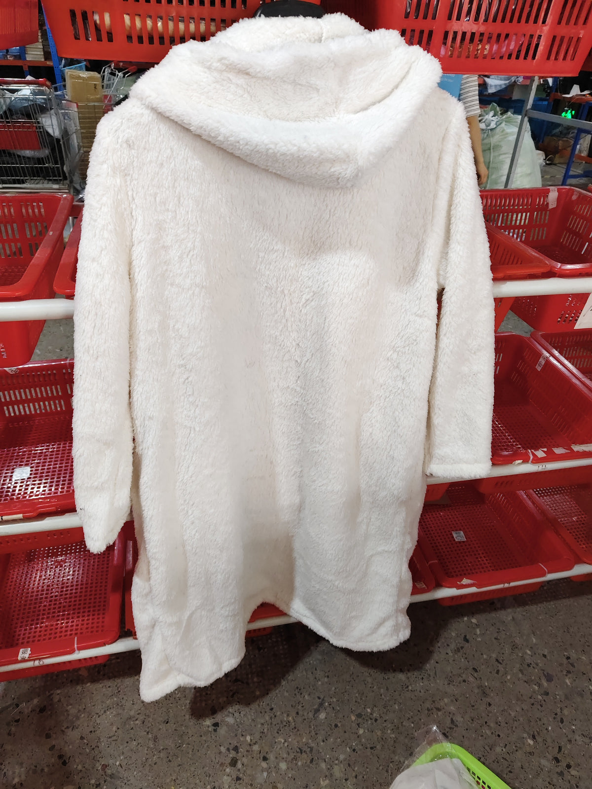 Autumn Winter Women’s Fashion Elegant Plush Warm Faux Fleece Long Teddy Coat