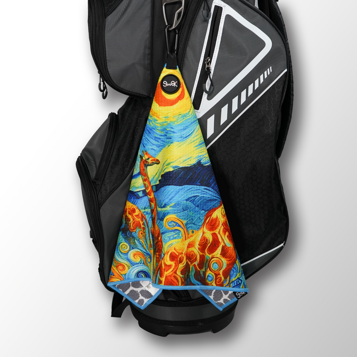 Giraffe Golf Towel