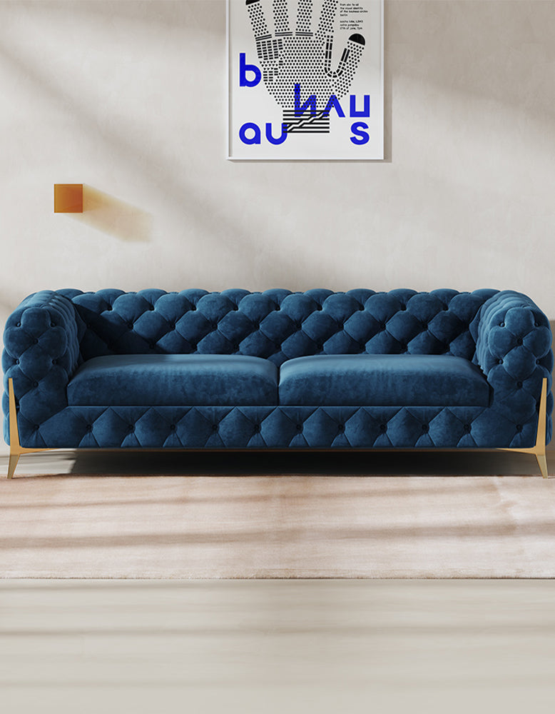 Aaron Two Seater Sofa Velvet