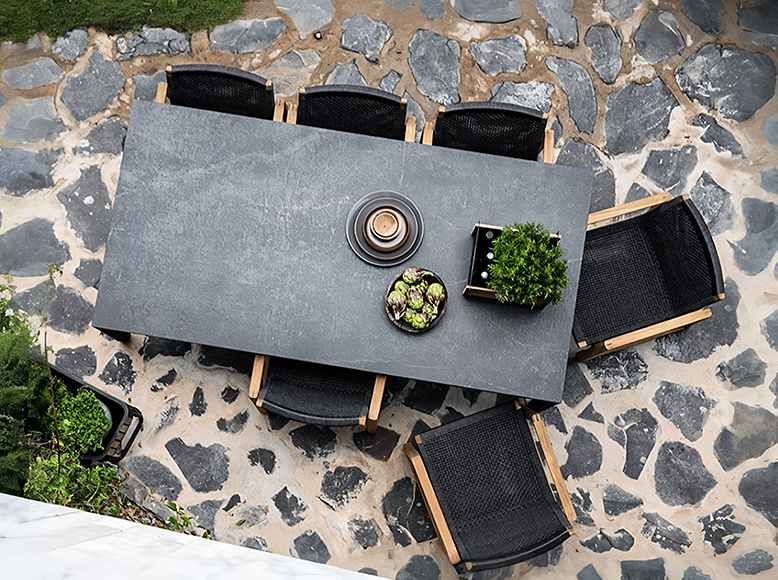 Aisulu Outdoor Dining Set 2 or 6 Seater