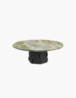 Quintero Round Coffee Table, Marble Or Travertine