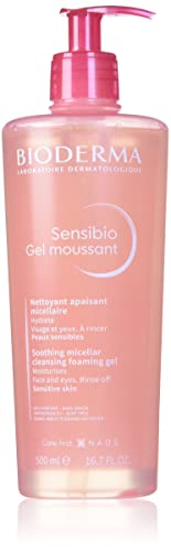 Bioderma Sensibio Foaming Gel Face Wash for Sensitive Skin 500ml