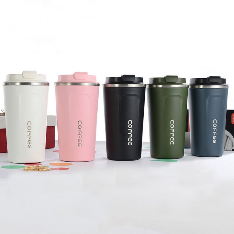 380ml/ 510ml 304 Stainless Steel Coffee Mug Tumbler Thermos