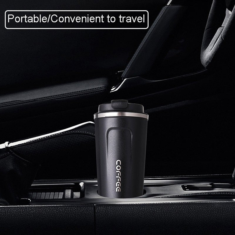 380ml/ 510ml 304 Stainless Steel Coffee Mug Tumbler Thermos