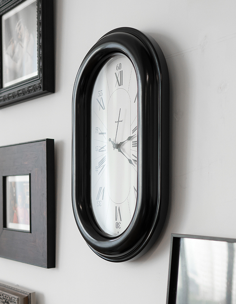 Arjun Clock Wall Living Room, Oval