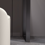 Paulina Modern Dressing Table Mirror With Drawers & LED Light, Solid Wood