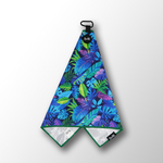 Green Leaves Golf Towel