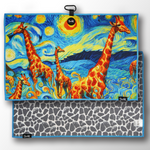 Giraffe Golf Towel