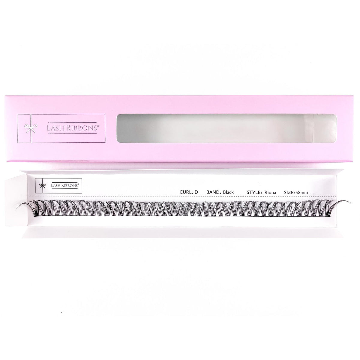 3D 'D' Curl Black Lash Ribbons® Starter Kit (With Ultimate Bond)