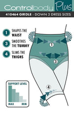 Control Body 410464 Girdle Bianco White