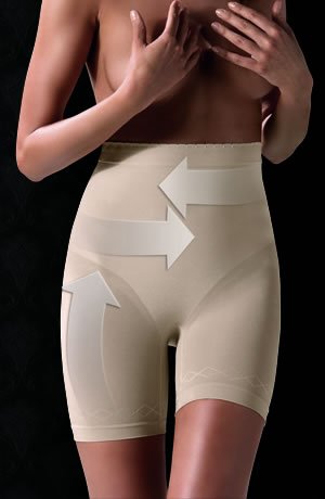 Control Body 410465 Shaping Short Skin Beige