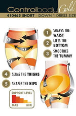 Control Body 410465 Shaping Short Skin Beige