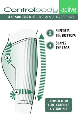 Control Body 410600 Infused Shaping Leggings Skin Beige