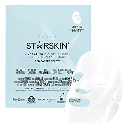 STARSKIN Red Carpet Ready - Hydrating Coconut Bio-Cellulose Second Skin Face Mask