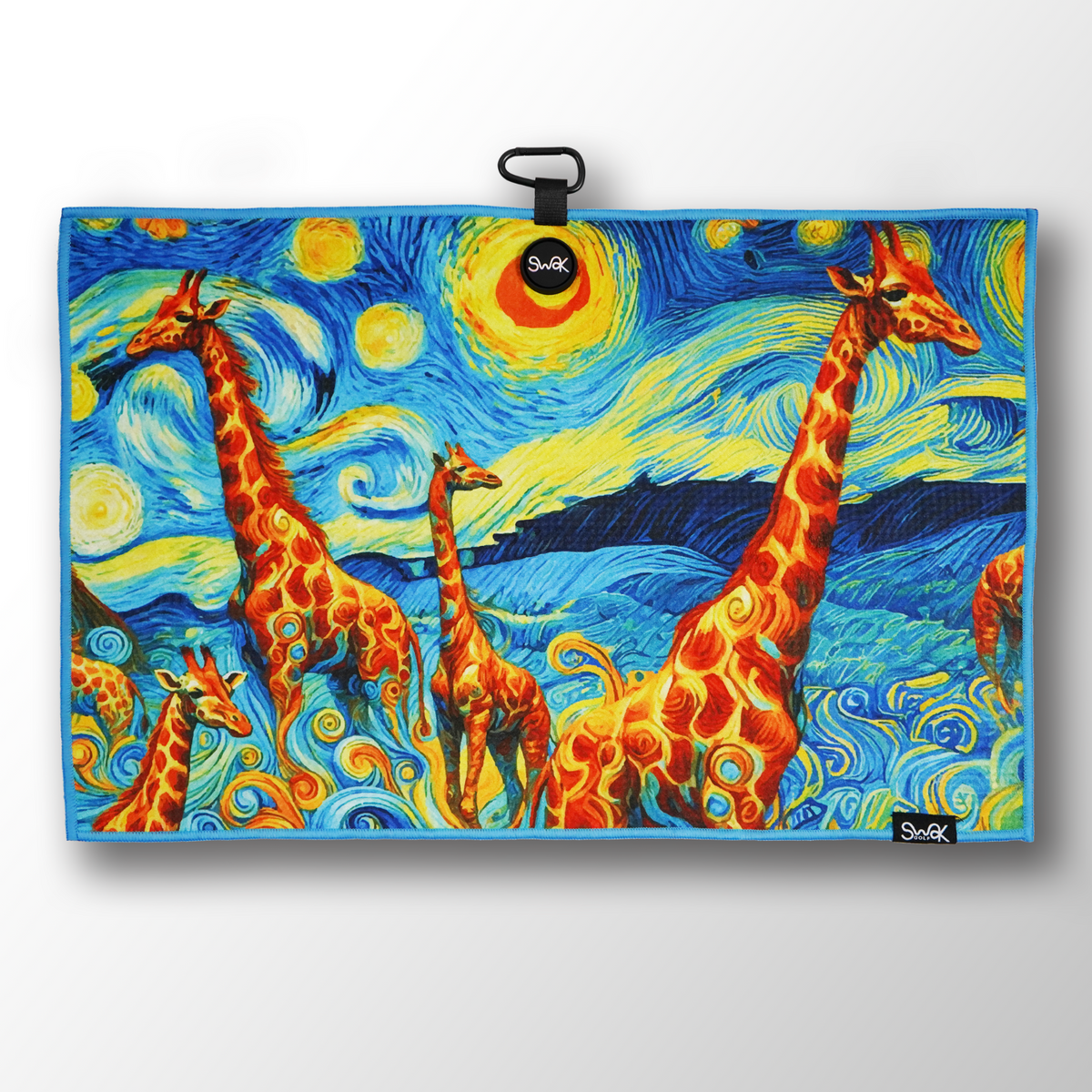 Giraffe Golf Towel