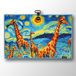 Giraffe Golf Towel