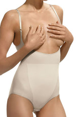 Control Body 510184 Open Bust Shaping Body Skin Beige