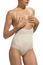 Control Body 510184 Open Bust Shaping Body Skin Beige