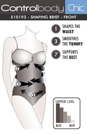 Control Body 510193 Body Skin Beige