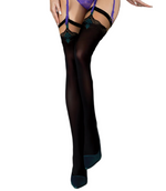 Ballerina 572 Black/Emerald Stockings