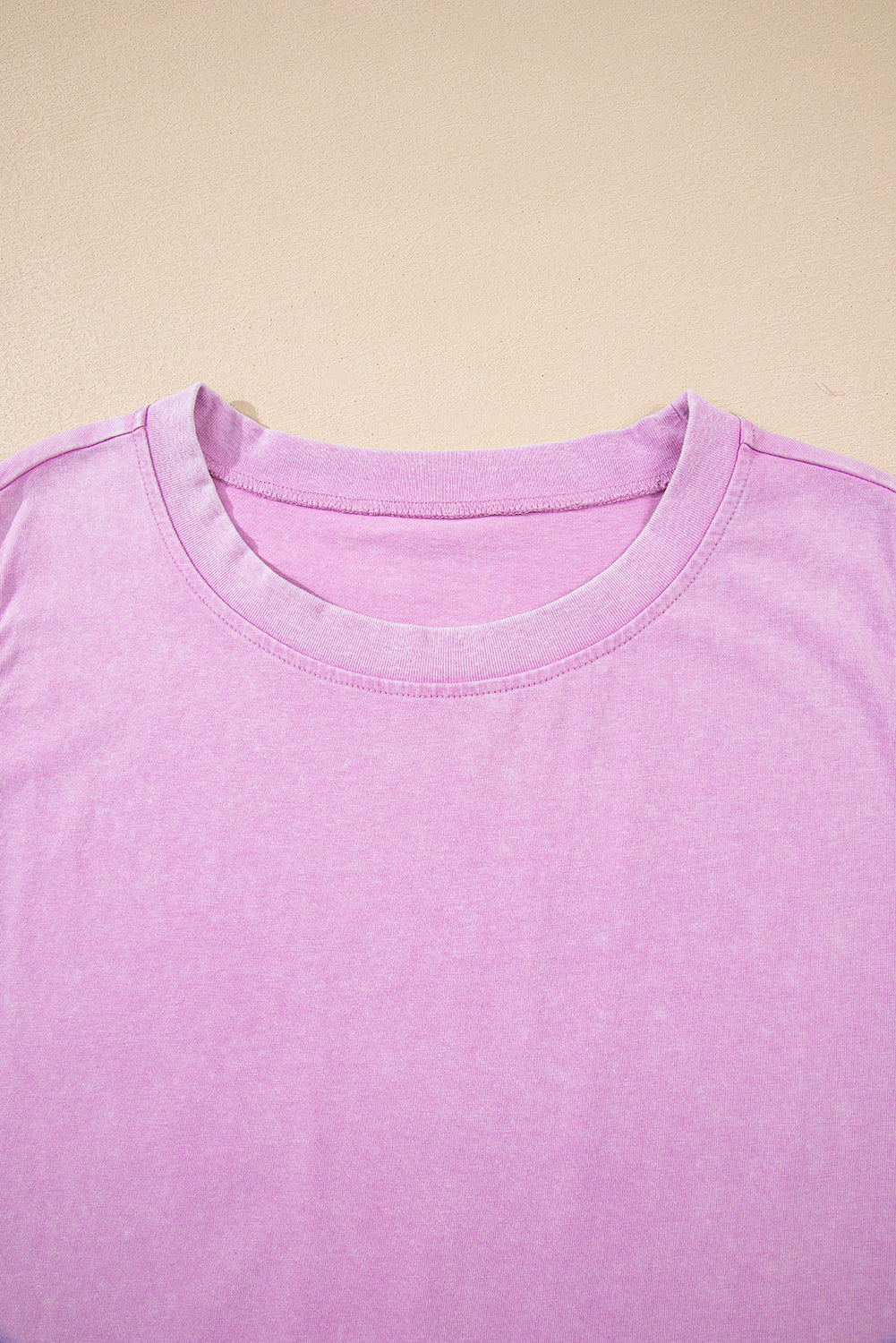 Two Piece Mineral Wash Cotton Loungewear Set