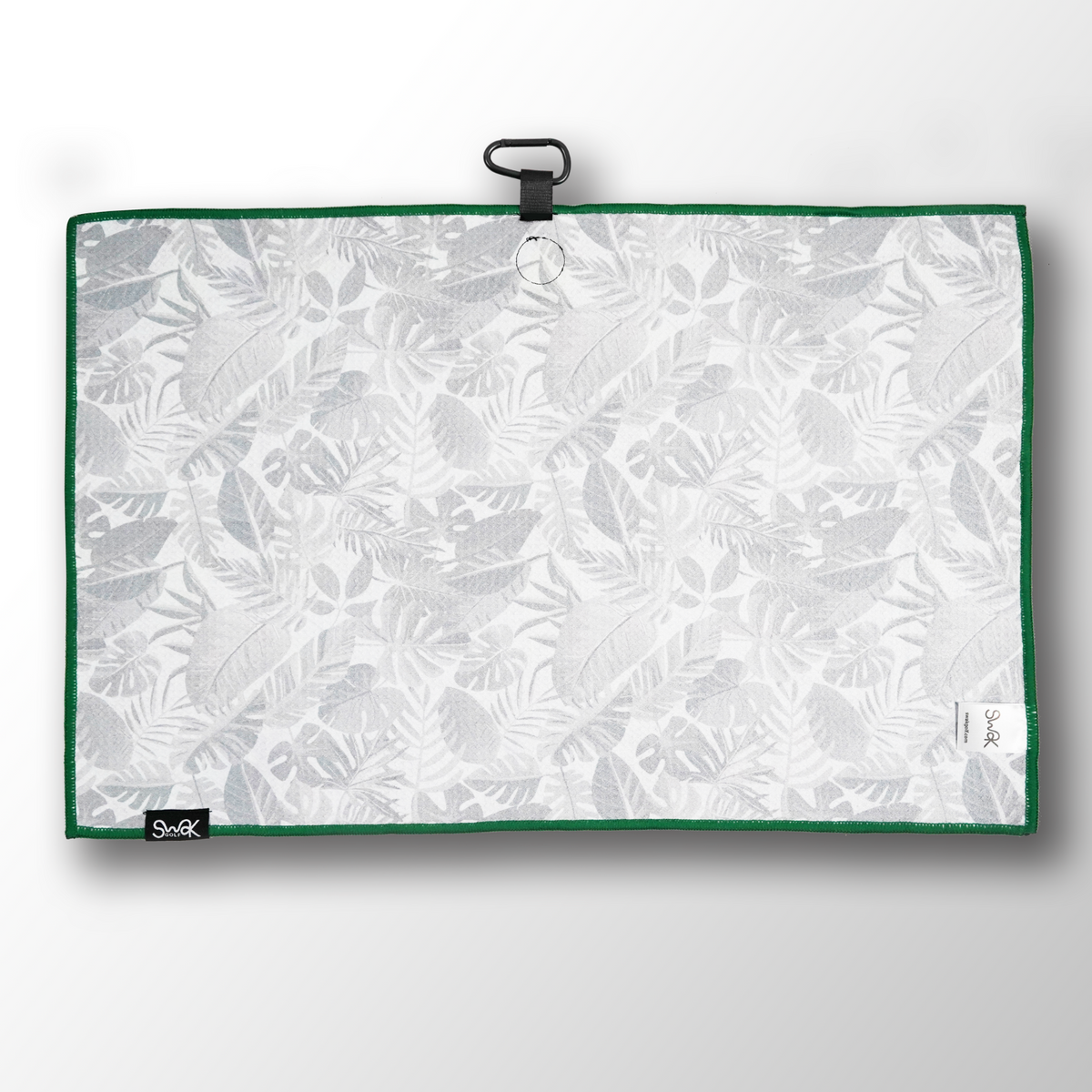 Green Leaves Golf Towel
