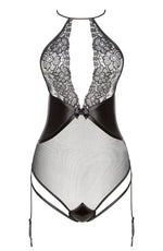 Beauty Night Laurienne Lace Teddy Black