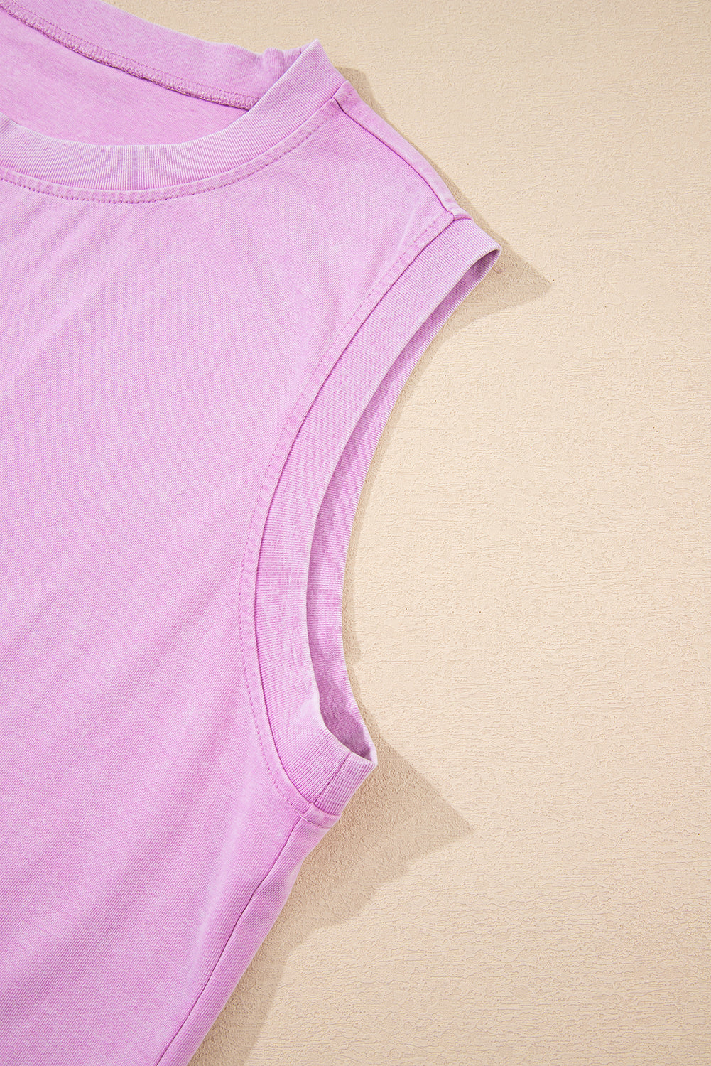 Two Piece Mineral Wash Cotton Loungewear Set