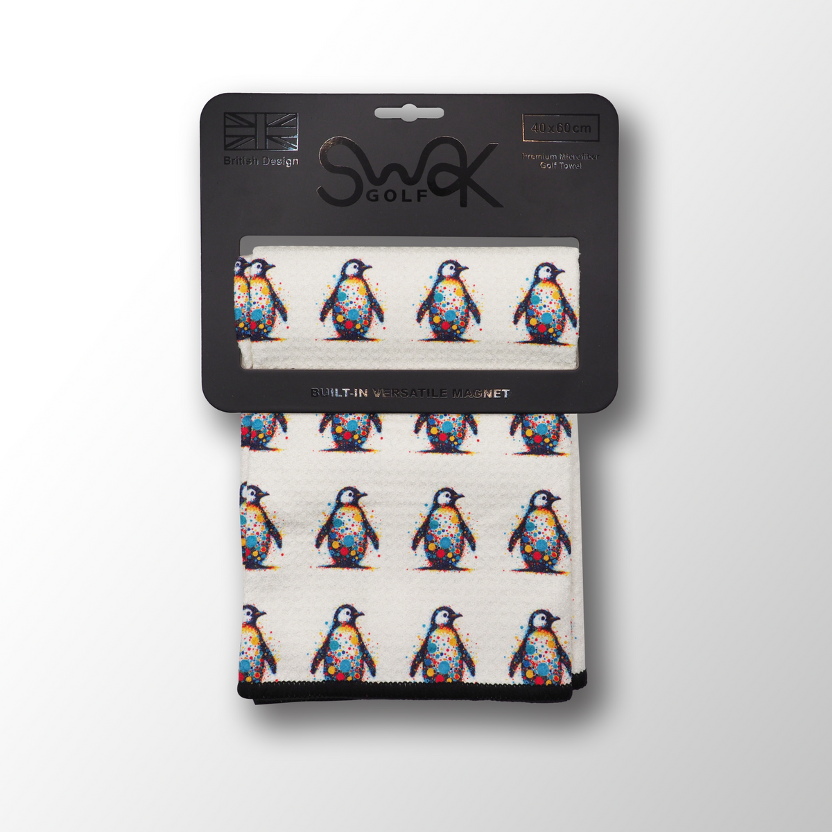 Penguins Golf Towel