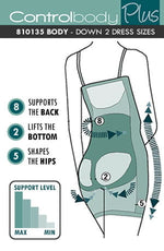 Control Body 810135 Shaping Slip Nero Black