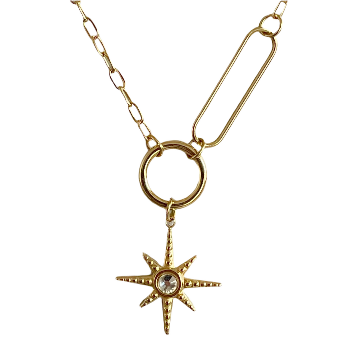 Sahara Luxe 18k Gold Plated Double Layer Necklace