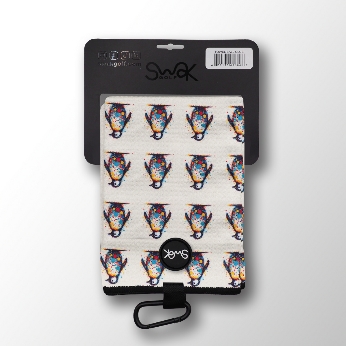 Penguins Golf Towel
