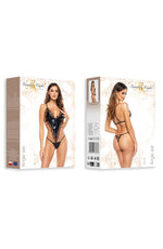 Beauty Night BN6709 Angie Wet Look Lingerie Set