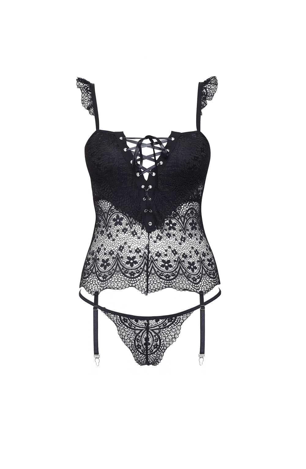 Beauty Night BN6682 Alena Corset Black