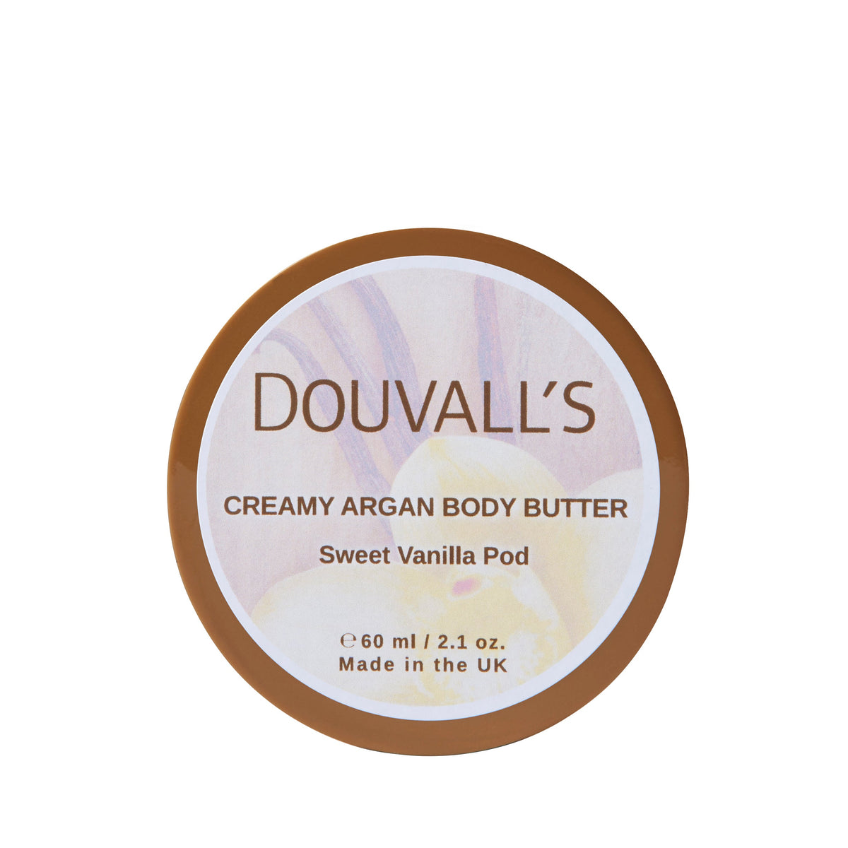 Douvall's Organic Creamy Argan Body Butter 60ml | Luxurious Hydration in Six Scents