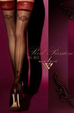 Black Secret BS162 Hold Ups Black & Red