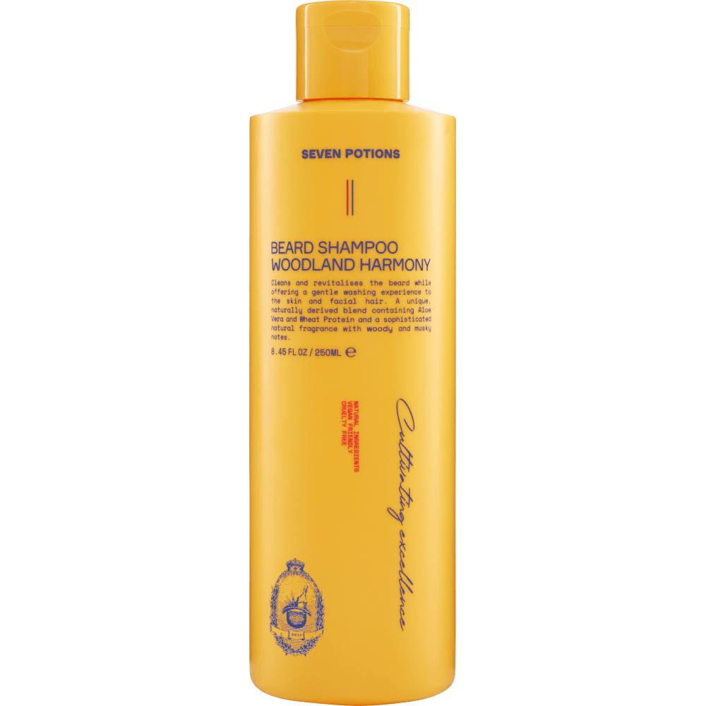 Seven Potions Beard Shampoo Woodland Harmony 250 ml 8.45 fl oz